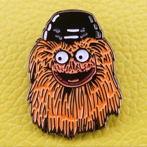 Gritty is the official mascot for the Philadelphia Flyers Abbot Elementary